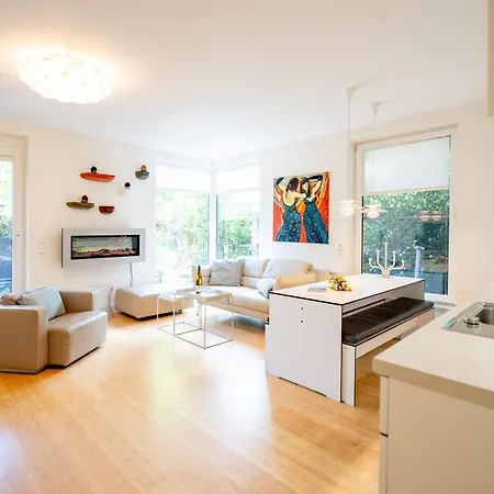 Апартаменты Haus Auf Dem Huegel Moderne 10 Херингсдорф